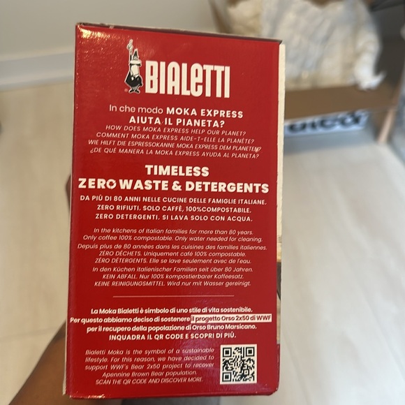 Brand new Bialetti ® Moka Aluminum 3-Cup Espresso Maker - Picture 2 of 4